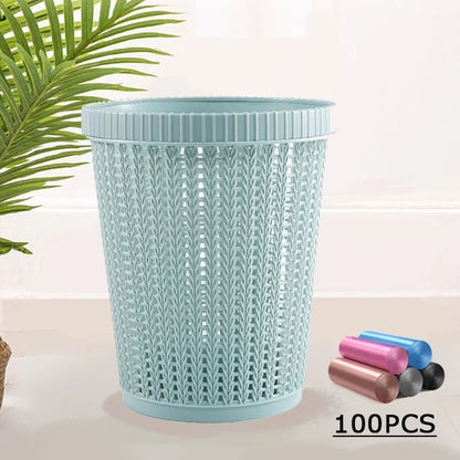 Bin with Integrated Bag Dispenser