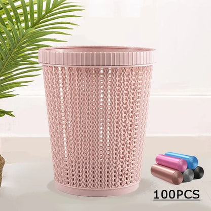 Bin with Integrated Bag Dispenser