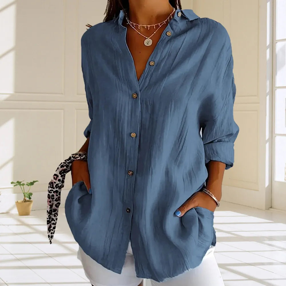 Women’s Textured Casual Shirt